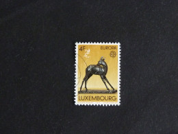 LUXEMBOURG LUXEMBURG YT 832 OBLITERE - EUROPA SCULPTURE BICHE DEER - Used Stamps