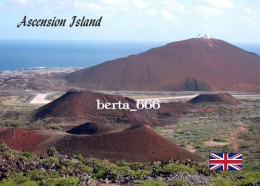 Ascension Island View Volcano New Postcard - Ascension