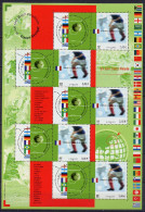 France 2002 Football Soccer World Cup Sheetlet MNH - 2002 – Südkorea / Japan