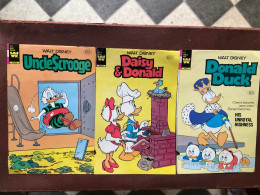 3 COUVERTURES BD  Walt Disney  UNCLE SCROGGE  Whittman Comics - Otros & Sin Clasificación