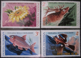 ROMANIA ~ 1984 ~ S.G. NUMBERS 4847 - 4850. ~ THE ENVIRONMENT. ~ MNH #03550 - Unused Stamps