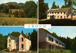 Crocq - La Colonie De Vacances Du Loiret - CP 4 Vues - Crocq