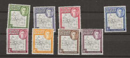 1946 MH Falkland Islands Dependencies Mi 1-3, 5-9 ( 2 1/2 D Is Missing) - Falklandeilanden