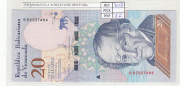 BILLETE VENEZUELA 20 BOLIVARES 2018 P-104a - Otros – América