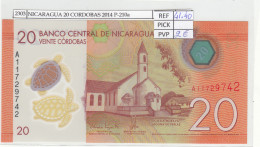 BILLETE NICARAGUA 20 CORDOBAS 2014 P-210a - Other - America