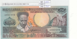 BILLETE SURINAME 250 GULDEN 1988 P-134 - Autres - Amérique