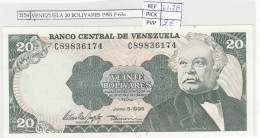 BILLETE VENEZUELA 20 BOLIVARES 1995 P-63e - Otros – América