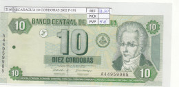 BILLETE NICARAGUA 10 CORDOBAS 2002 P-191 - Otros – América