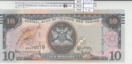 BILLETE TRINIDAD Y TOBAGO 10 DOLARES P-38d  - Altri – America