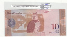 BILLETE VENEZUELA 10 BOLIVARES 2009 P-90b  - Otros – América