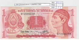 BILLETE HONDURAS 1 LEMPIRA 1992 P-71  - Sonstige – Amerika