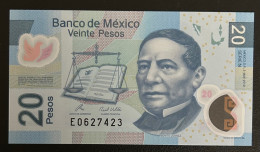 BILLETE MEXICO 20 PESOS 2010 POLIMERO SERIE N P-122n  - Other - America