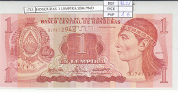 BILLETE HONDURAS  1 LEMPIRA 2004 P-84d  - Autres - Amérique