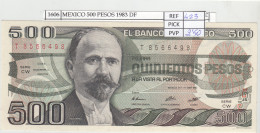 BILLETE MEXICO 500 PESOS 1983 P-79a.8  - Other - America