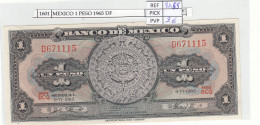 BILLETE MEXICO 1 PESO 1965 P-59i.1  - Altri – America