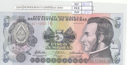 BILLETE HONDURAS 5 LEMPIRAS 2010 P-91c  - Andere - Amerika