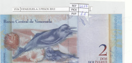 BILLETE VENEZUELA 2 PESOS 2012 P-88d  - Other - America