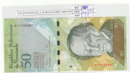 BILLETE VENEZUELA 50 BOLIVARES 2009 P-92d  - Sonstige – Amerika