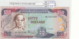 BILLETE JAMAICA 50 DOLARES 2007 P-83b  - Autres - Amérique