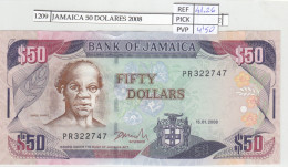 BILLETE JAMAICA 50 DOLARES 2008 P-83c  - Otros – América