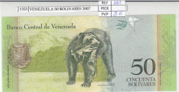 BILLETE VENEZUELA 50 BOLIVARES 2007 P-92b  - Otros – América