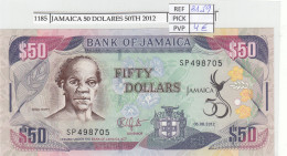BILLETE JAMAICA 50 DOLARES 2012 P-89  - Otros – América