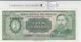 BILLETE PARAGUAY 100 GUARANIES 1982 P-205a.2  - Otros – América