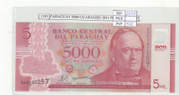 BILLETE PARAGUAY 5.000 GUARANIES 2011 POLIMERO P-234a  - Otros – América