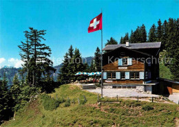 12905662 Klewenalp Luzerner Berghaus Roetenport Schweizer Flagge Klewenalp - Andere & Zonder Classificatie