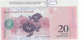 BILLETE VENEZUELA 20 BOLIVARES 2007 P-91b - Andere - Amerika