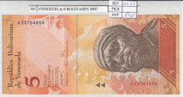 BILLETE VENEZUELA 5 BOLIVARES 2007 P-89a  - Andere - Amerika