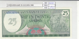 BILLETE SURINAME 25 GULDEN 1985 P-127b - Autres - Amérique