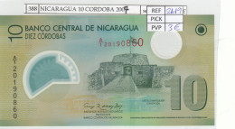 BILLETE NICARAGUA 10 CORDOBA 2007 POLIMERO P-201a - Autres - Amérique