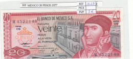 BILLETE MEXICO 20 PESOS 1977 P-64d.2 - Andere - Amerika