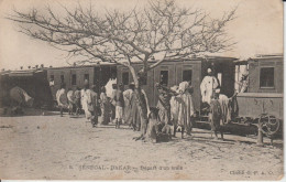 DAKAR DEPART D UN TRAIN - Senegal