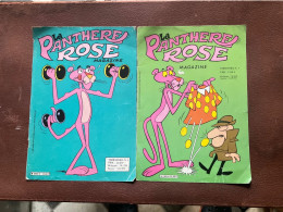 2 COUVERTURES BD  La Panthère Rose - Otros & Sin Clasificación