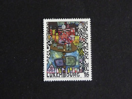 LUXEMBOURG LUXEMBURG YT 1310 OBLITERE - HUNDERTWASSER / LE ROI DES ANTIPODES - Usati