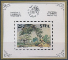 South West Africa Baines SWA 1987 National Philatelic Exhibition Sc-580a MNH Souvenir Sheet - Ongebruikt