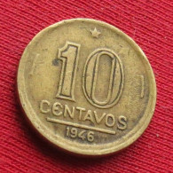 Brazil 10 Centavos 1946 Brasil Bresil Brazilie Brasile W ºº - Brasile