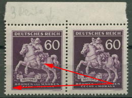 Böhmen & Mähren 113 Postfrisch Mit Plattenfehler IIIb - Ongebruikt