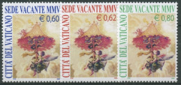Vatikan 2005 Sede Vacante - Tod Von Papst Johannes Paul II. 1514/16 Postfrisch - Unused Stamps