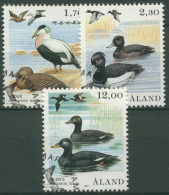 Aland 1987 Enten 20/22 Gestempelt - Aland