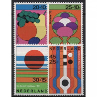 Niederlande 1972 Soziale Und Kulturelle Fürsorge Floriade 983/86 Postfrisch - Neufs