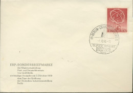 Berlin 1950 ERP Marshallplan 71 FDC (T5733) - Storia Postale