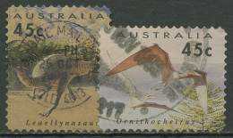 Australien 1993 Prähistorische Tiere 1376/77 Gestempelt - Used Stamps