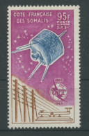 Franz. Somaliküste 1965 Int. Fernmeldeunion Nachrichtensatellit 365 Postfrisch - Ongebruikt