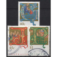 Australien 1993 Weihnachten 1378/80 Gestempelt - Usati