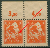 SBZ Thüringen Freimarke Mit Plattenfehler 96 AY Y II Postfrisch - Other & Unclassified