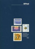 Bund Jahrbuch 1984 Mit Allen Marken Postfrisch Und Schwarzdruck (XL9574) - Unused Stamps