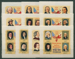 Tonga 1976 200 Jahre USA 569/78 Postfrisch - Tonga (1970-...)